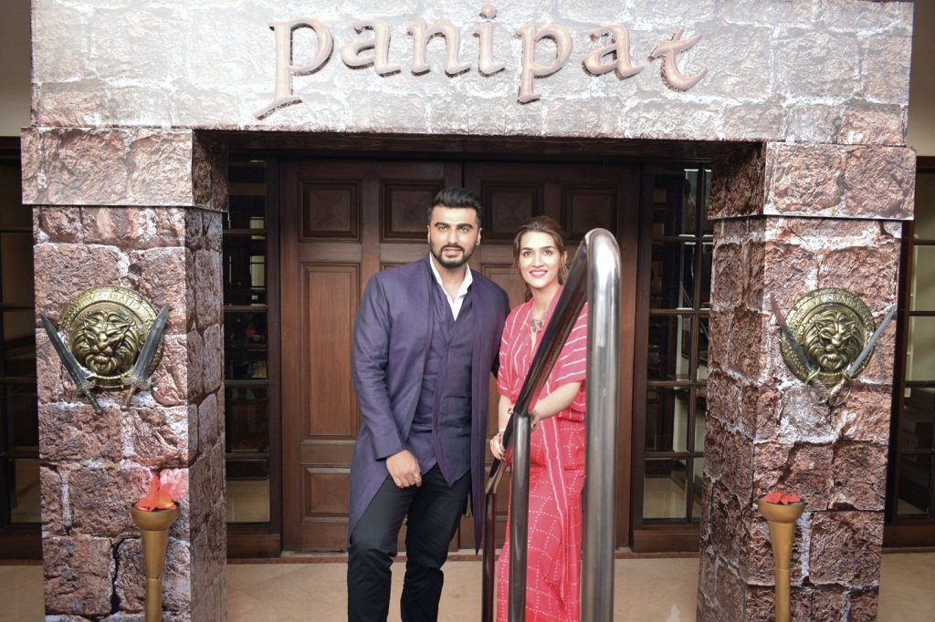 Panipat Movie Starcast Spotted in National Capital for the Movie Promotions