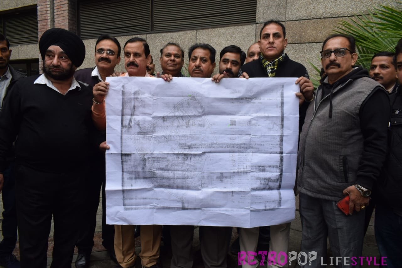 Shop Holders Protest Against MCD