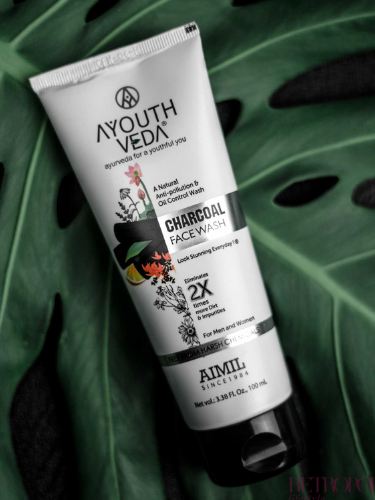 ayouthveda charcoal face wash
